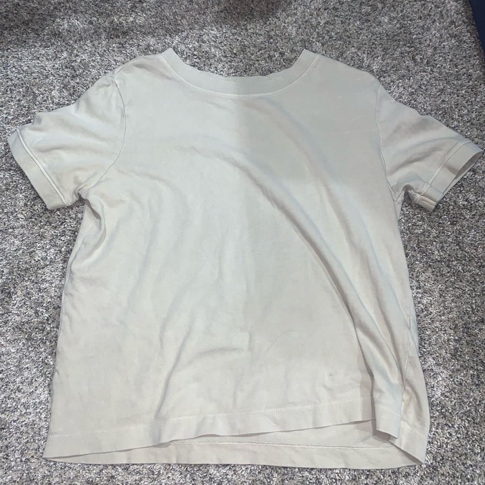 Cream T-shirt